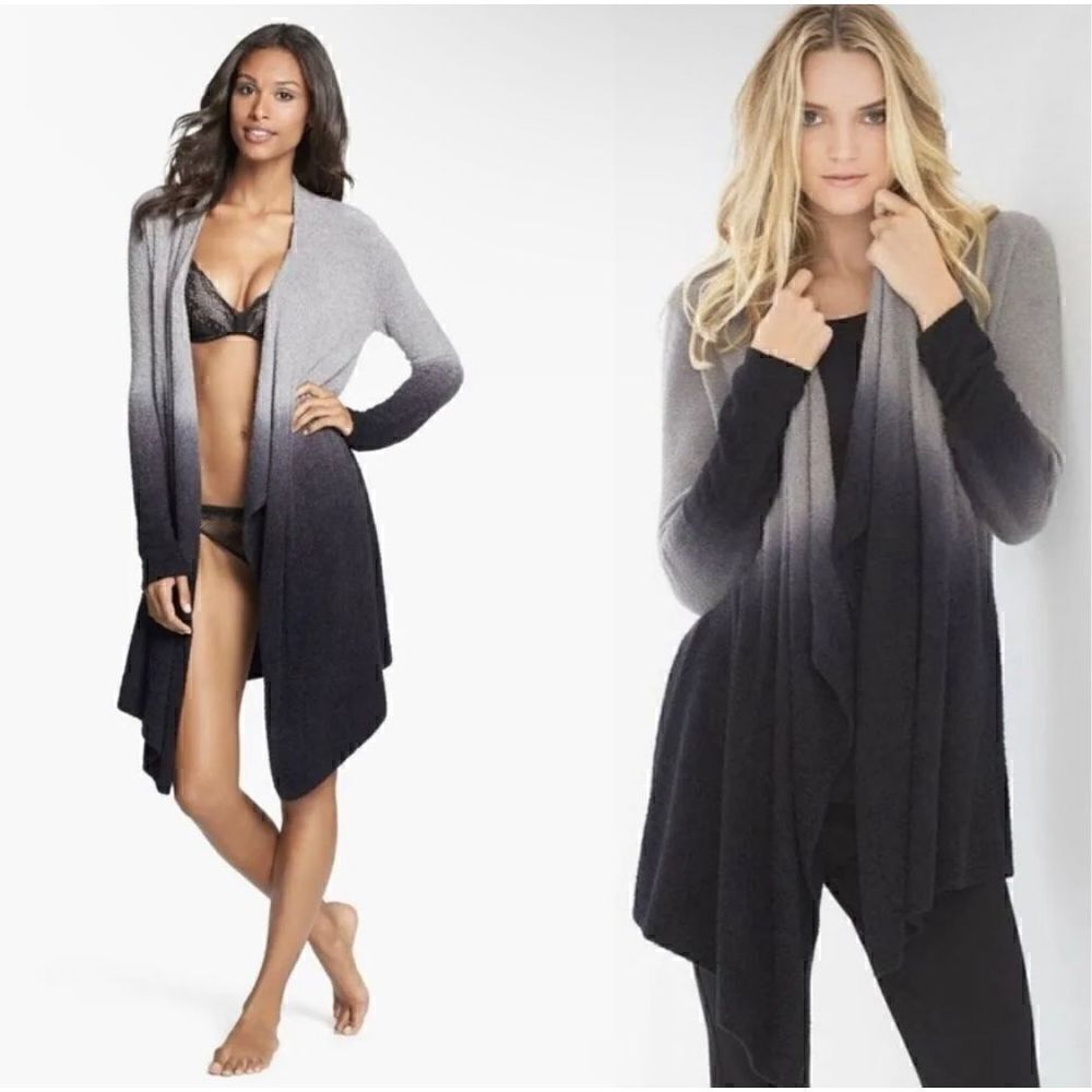 Barefoot Dreams Bamboo Chic Lite Calypso Wrap Ombre Cardigan S/M Style 436